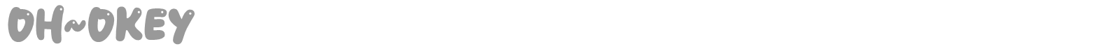 Oh Okey font preview